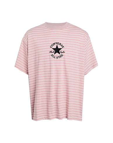 CONVERSE Basic T-Shirt CHUCK PATCH TEE UTILITY
 Rosa 100% Baumwolle