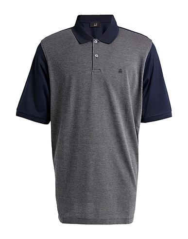 DUNHILL Polo shirt Navy 100% Cotton