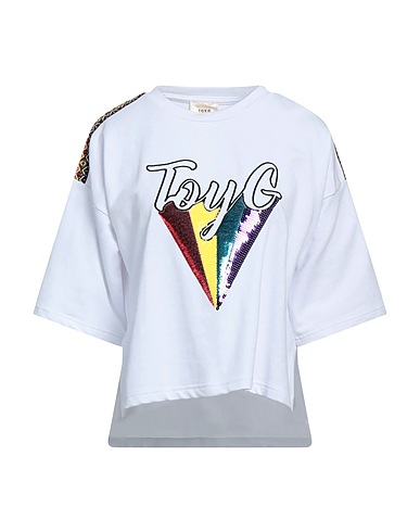 TOY G. T-shirt White 100% Cotton