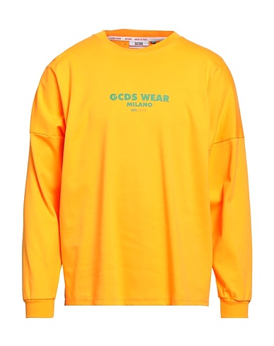 GCDS T-Shirt Orange 100% Baumwolle