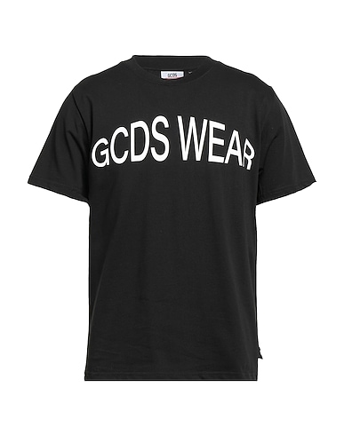GCDS T-shirt Black 100% Cotton