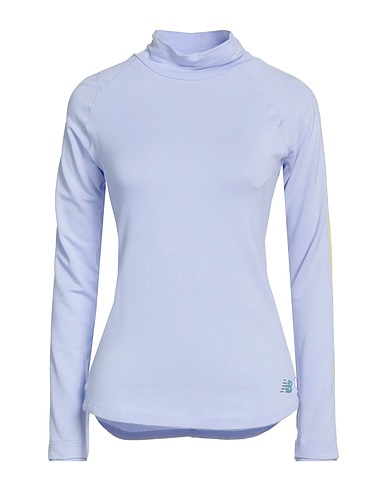 NEW BALANCE T-shirt Lilac 78% EcoVero™ viscose, 18% Polyester, 4% Elastane