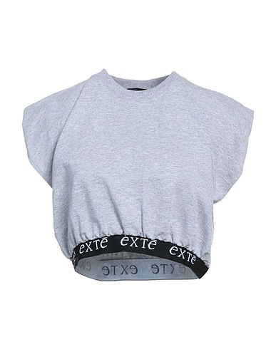 EXTE Sweatshirt Hellgrau 100% Baumwolle