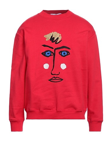 CASTELBAJAC Felpa Rosso 100% Cotone