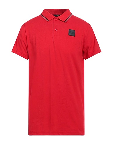 CAVALLI CLASS Poloshirt Rot 100% Baumwolle