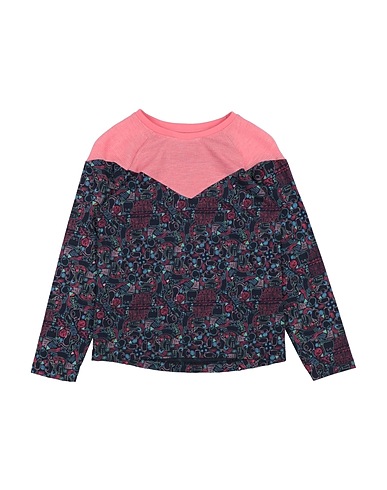 DESIGUAL T-shirt Blu notte 87% Cotone, 8% Poliestere, 4% Viscosa, 1% Fibra di metallo