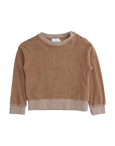 LE PETIT COCO Sweatshirt Camel 100% Cotton