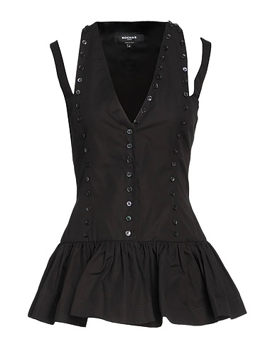 ROCHAS Evening top Black 100% Cotton