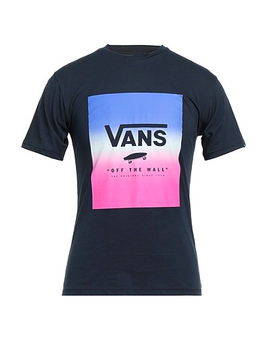 VANS T-shirt Midnight blue 100% Cotton