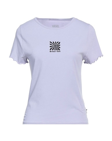 VANS T-shirt Lilac 94% Cotton, 6% Elastane
