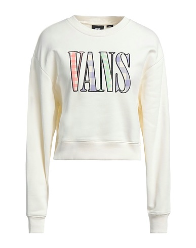 VANS Sweatshirt Ivory 100% Cotton