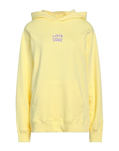 LIVINCOOL Hooded sweatshirt Pastel yellow 100% Cotton