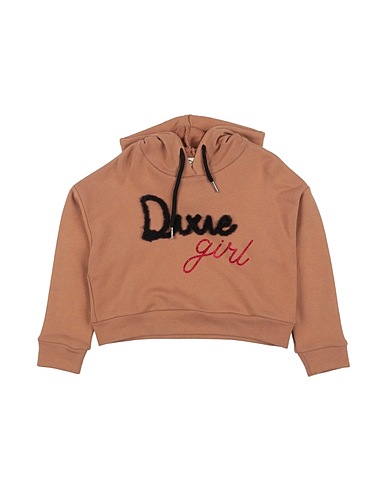 DIXIE Felpa Cammello 75% Cotone, 25% Poliestere