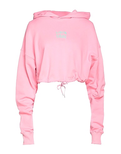 LIVINCOOL Hooded track jacket  Pink 100% Cotton