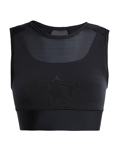 JORDAN Haut court Jordan's Women's Split Layer Bra
 Noir 82% Polyester, 18% Élasthanne
