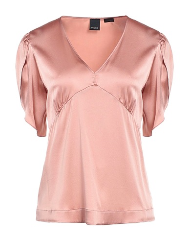 PINKO Top Antique rose 95% Silk, 5% Elastane