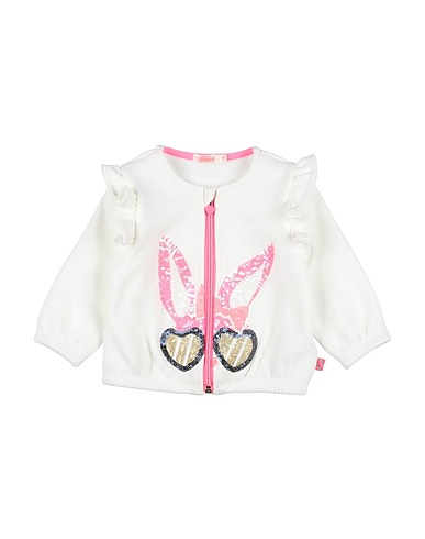 BILLIEBLUSH TOPWEAR White 65% Polyester, 30% Cotton, 5% Elastane