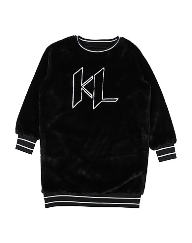 KARL LAGERFELD Kleid Schwarz 100% Polyester, Elastan