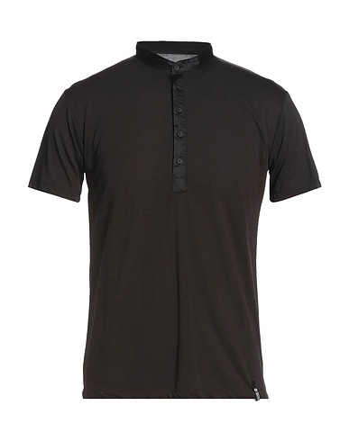 TAKESHY KUROSAWA T-shirt Black 77% Modal, 23% Polyester