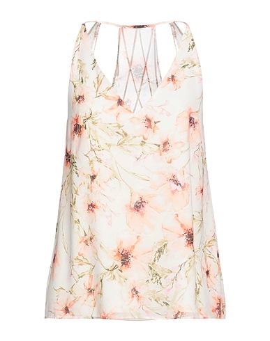 HAUTE HIPPIE Tank top Ivory 100% Polyester
