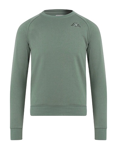KAPPA Felpa Verde 80% Cotone, 20% Poliestere