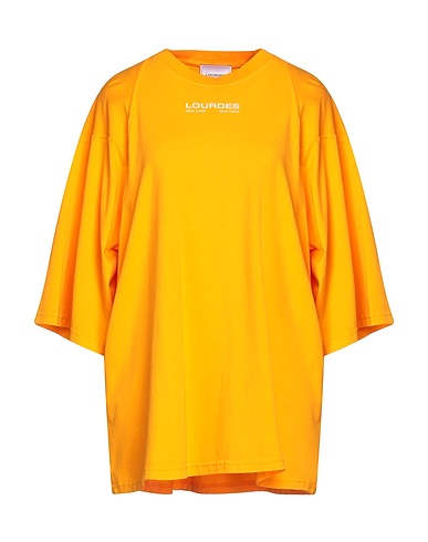 LOURDES NEW YORK Oversize-T-Shirt Orange 95% Cotton, 5% Elastane