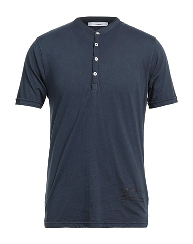 GAZZARRINI T-Shirt Nachtblau 100% Baumwolle