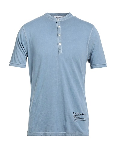 GAZZARRINI T-shirt Slate blue 100% Cotton
