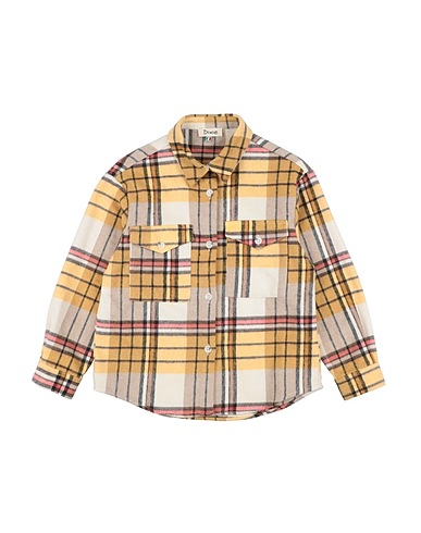 DIXIE Patterned shirts & blouses Marigold 75% Cotton, 22% Polyester, 3% Elastane