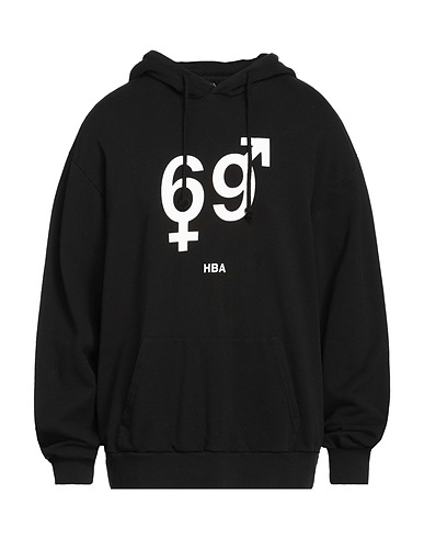 HBA  HOOD BY AIR Hoodie Schwarz 100% Baumwolle, Elastan