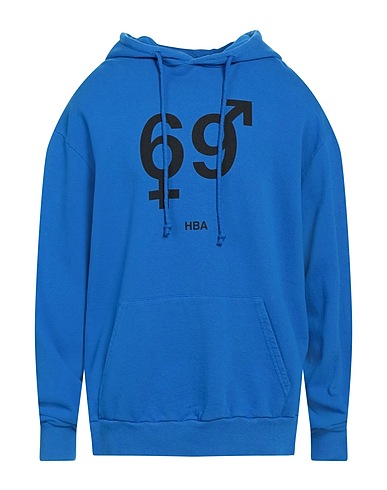HBA  HOOD BY AIR Hooded track jacket  Blue 100% Cotton, Elastane