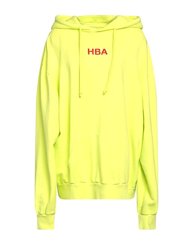 HBA  HOOD BY AIR Hoodie Limettengrün 100% Baumwolle, Elastan