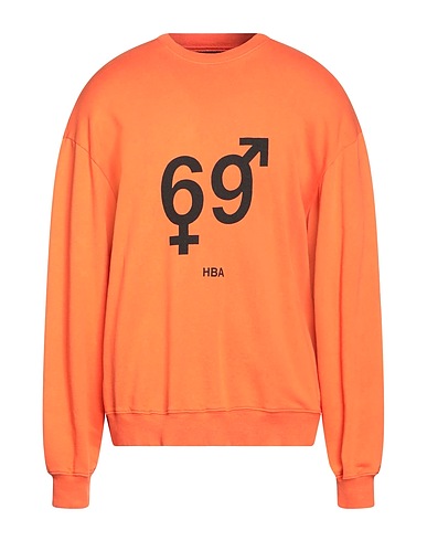 HBA  HOOD BY AIR Sweatshirt Orange 100% Cotton