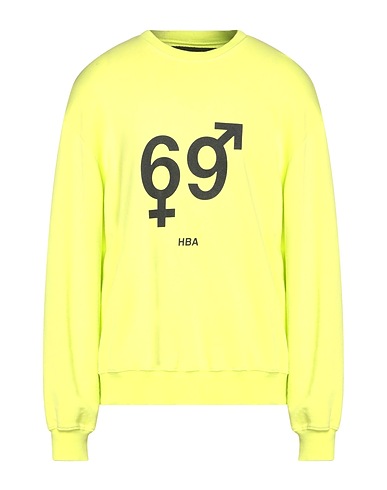 HBA  HOOD BY AIR Sweat-shirt Vert lime 100% Coton