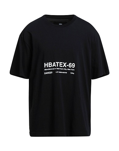 HBA  HOOD BY AIR T-shirt Nero 100% Cotone
