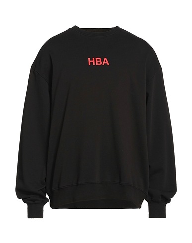 HBA  HOOD BY AIR Sweatshirt Black 100% Cotton, Elastane