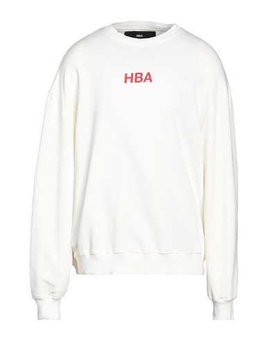 HBA  HOOD BY AIR Sweatshirt White 100% Cotton, Elastane
