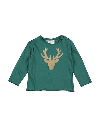 FRUGOO T-shirt Dark green 100% Cotton