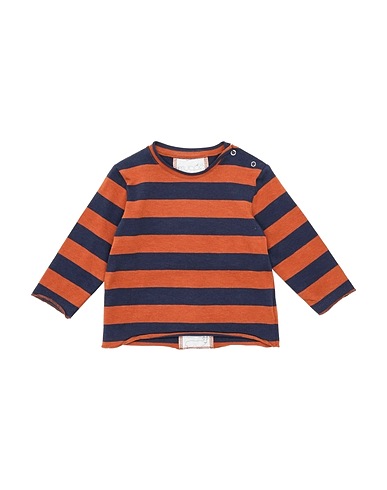 FRUGOO T-shirt Brown 96% Cotton, 4% Elastane