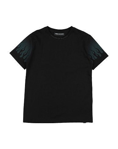 VISION OF SUPER T-Shirt Schwarz 100% Baumwolle