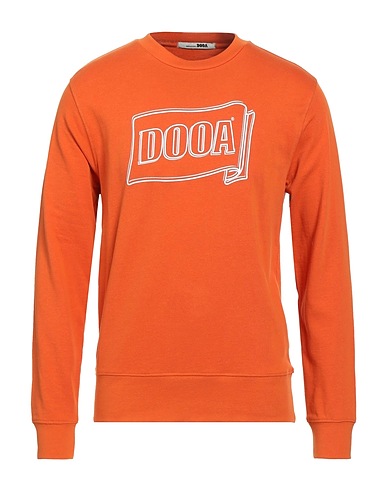 DOOA Sweatshirt Orange 100% Baumwolle