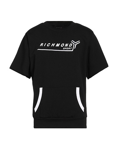 RICHMOND Felpa SPORT Nero 100% Cotone