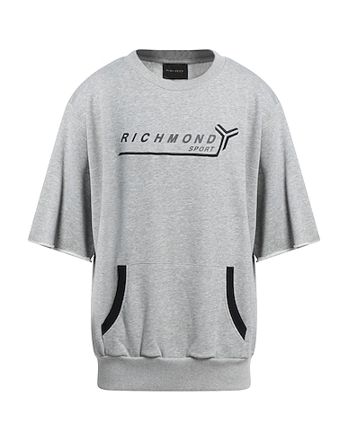 RICHMOND Sweatshirt SPORT Grau 100% Baumwolle