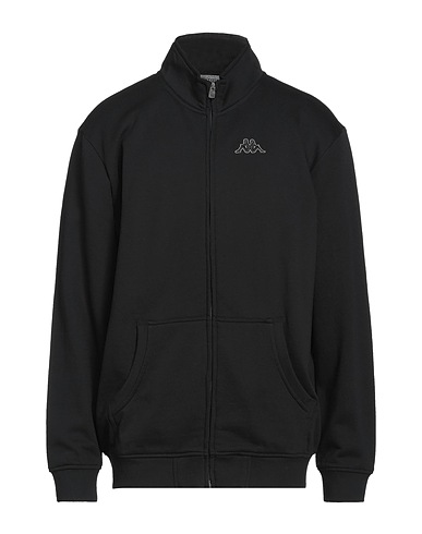 KAPPA スウェット ブラック コットン 80% / ポリエステル 20%
