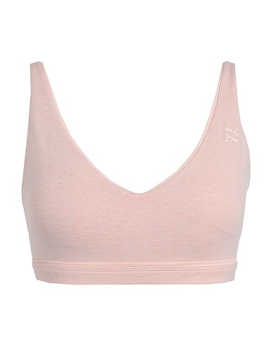 PUMA Crop top EXHALE CROSS BRA
 Light pink 88% Cotton, 12% Elastane