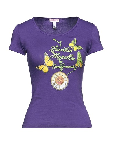 FRANKIE MORELLO Undershirt Plum 90% Cotton, 10% Elastane