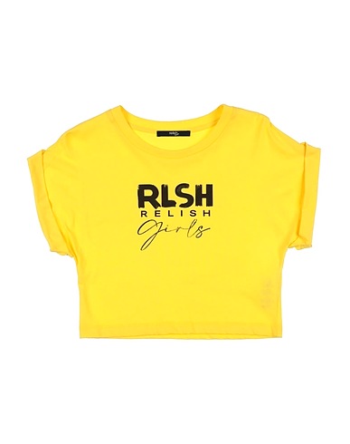 RELISH T-shirt Yellow 100% Cotton