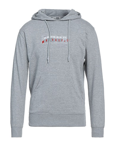 DOOA Hooded track jacket  Light grey 100% Cotton