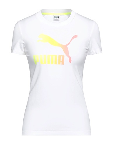 PUMA T-shirt Summer Squeeze Slim Graphic Tee
 Bianco 95% Cotone, 5% Elastan