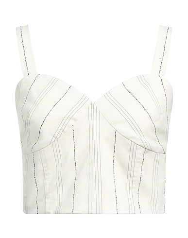 ICONA by KAOS Bustier Ivory 54% Cotton, 29% Viscose, 14% Polyester, 2% Acetate, 1% Other Fibres